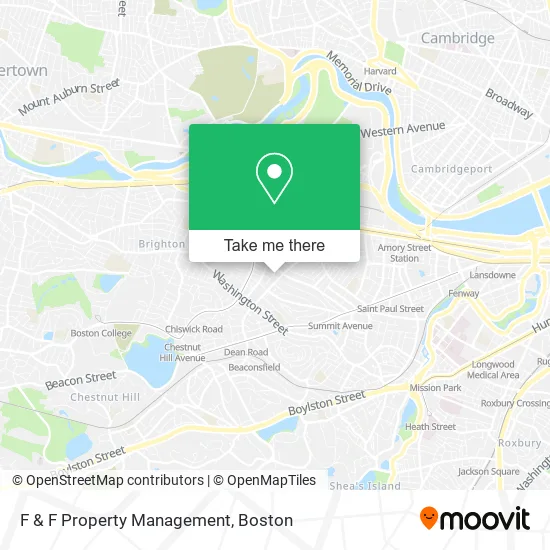 F & F Property Management map