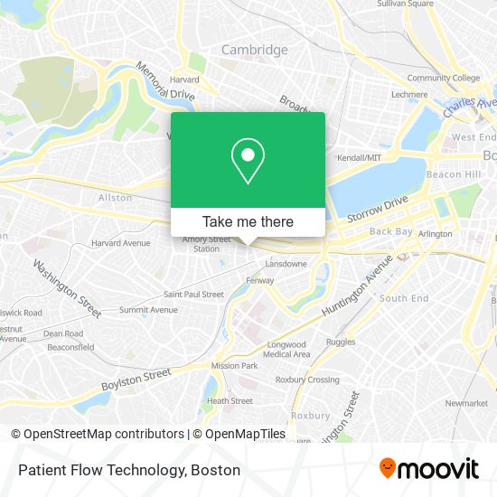 Patient Flow Technology map