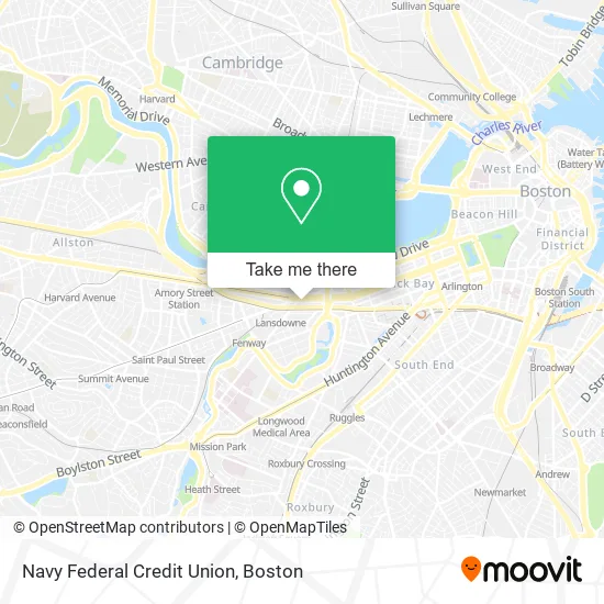 Navy Federal Credit Union map