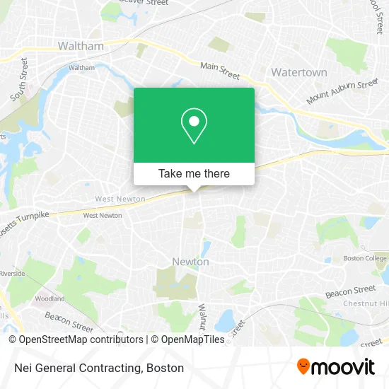 Nei General Contracting map