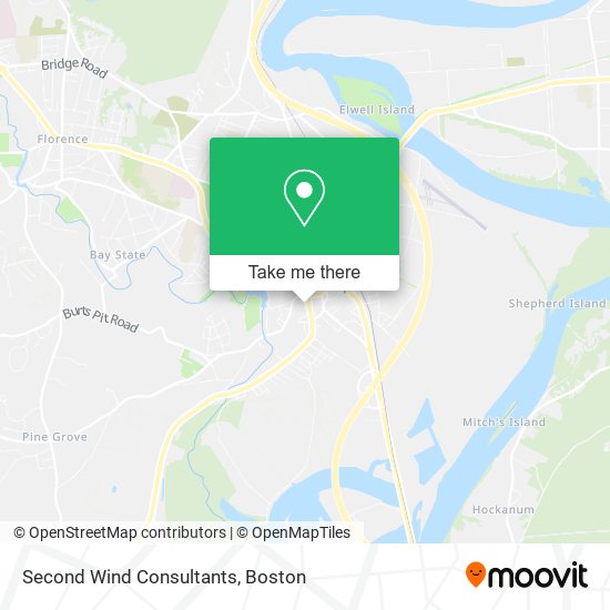 Second Wind Consultants map