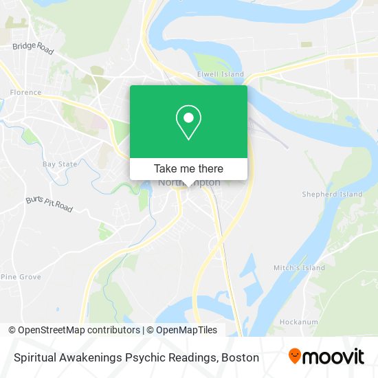 Spiritual Awakenings Psychic Readings map