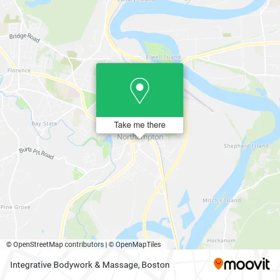 Integrative Bodywork & Massage map