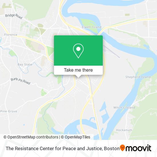 The Resistance Center for Peace and Justice map