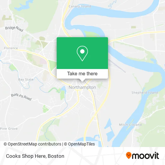 Mapa de Cooks Shop Here