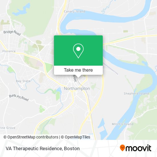 VA Therapeutic Residence map