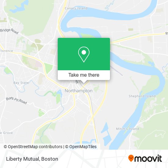Mapa de Liberty Mutual