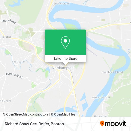 Richard Shaw Cert Rolfer map