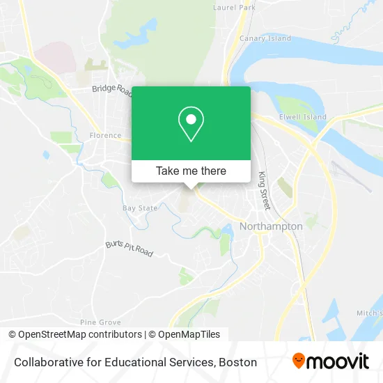 Collaborative for Educational Services map