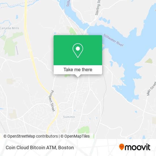 Coin Cloud Bitcoin ATM map