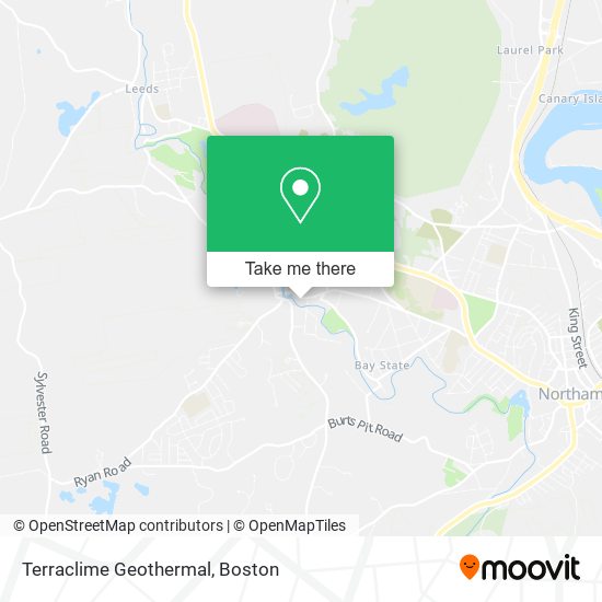 Terraclime Geothermal map