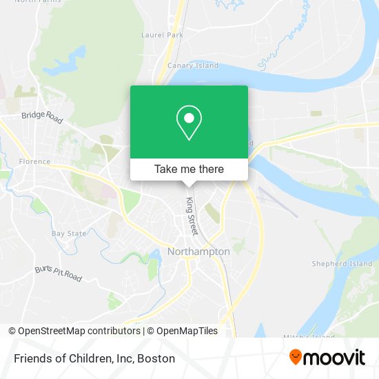Mapa de Friends of Children, Inc