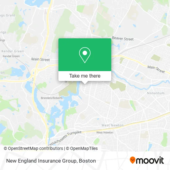 New England Insurance Group map