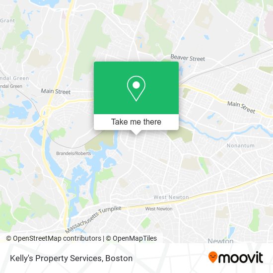 Kelly's Property Services map