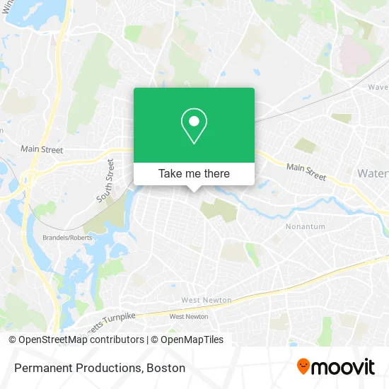 Permanent Productions map