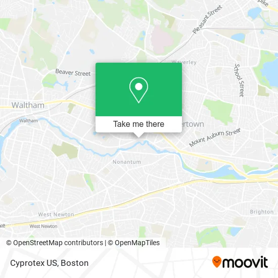 Mapa de Cyprotex US