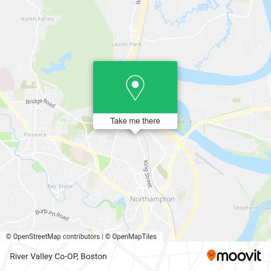 River Valley Co-OP map