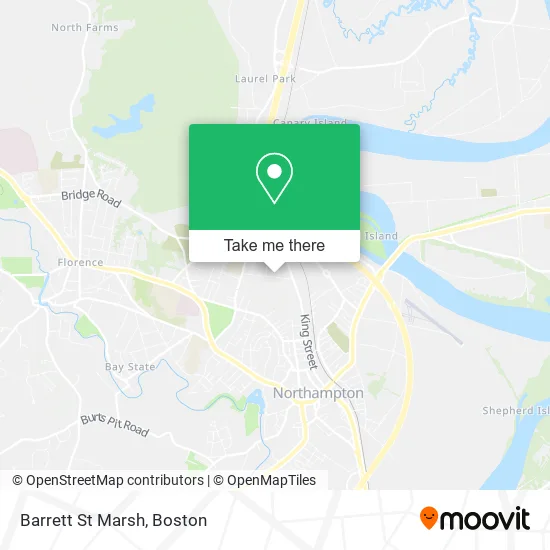 Barrett St Marsh map