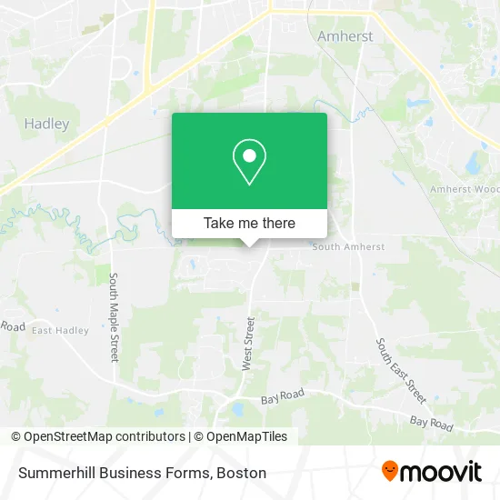 Summerhill Business Forms map