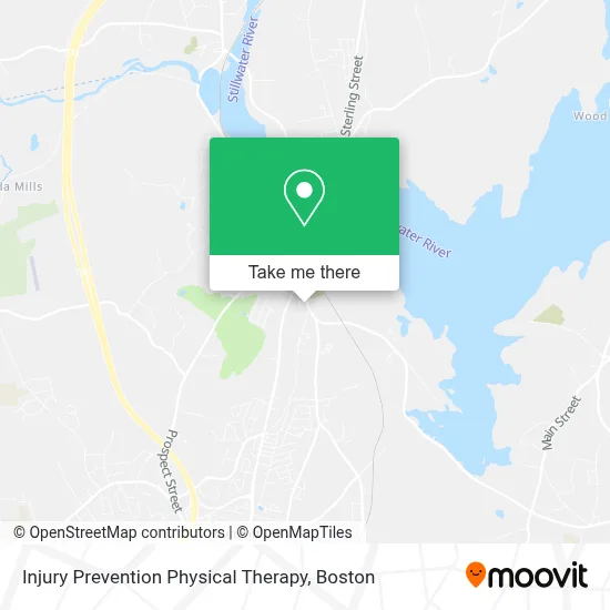 Injury Prevention Physical Therapy map