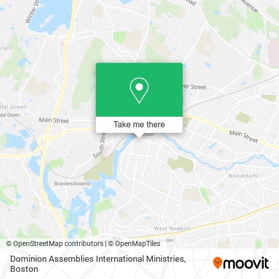 Mapa de Dominion Assemblies International Ministries