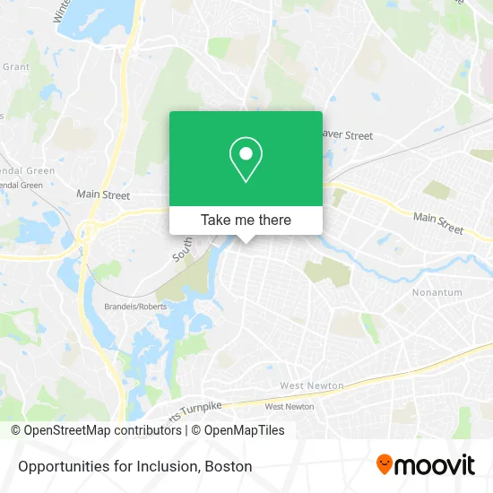 Opportunities for Inclusion map