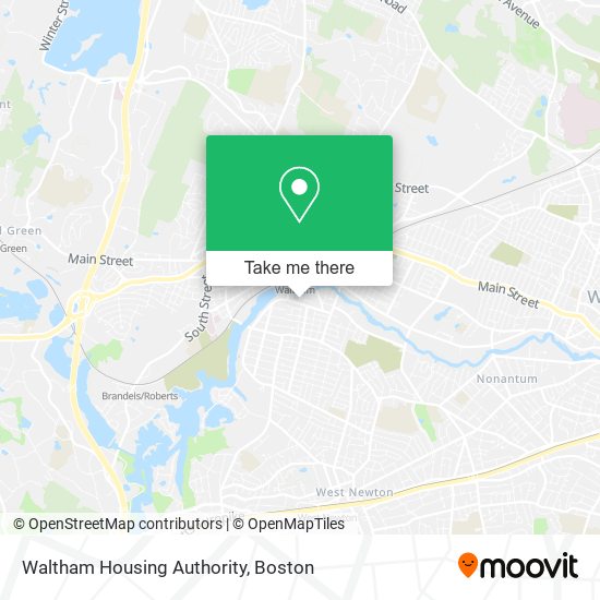 Mapa de Waltham Housing Authority