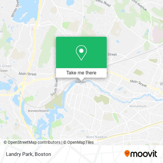 Mapa de Landry Park