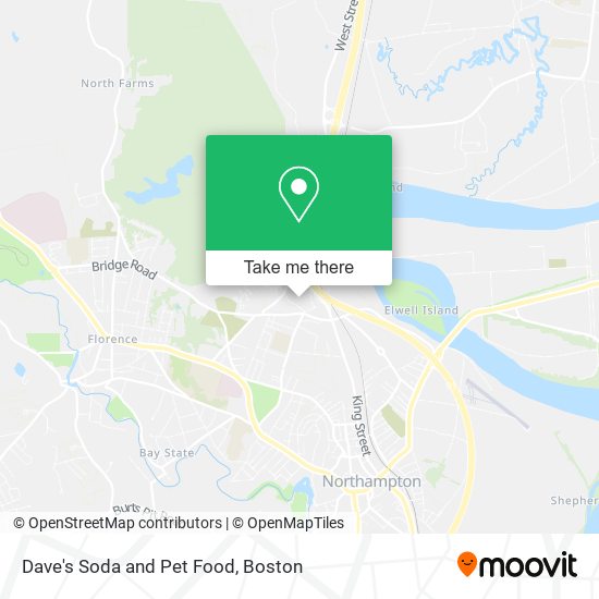 Dave's Soda and Pet Food map