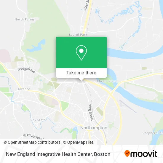 New England Integrative Health Center map