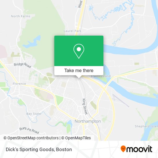 Mapa de Dick's Sporting Goods