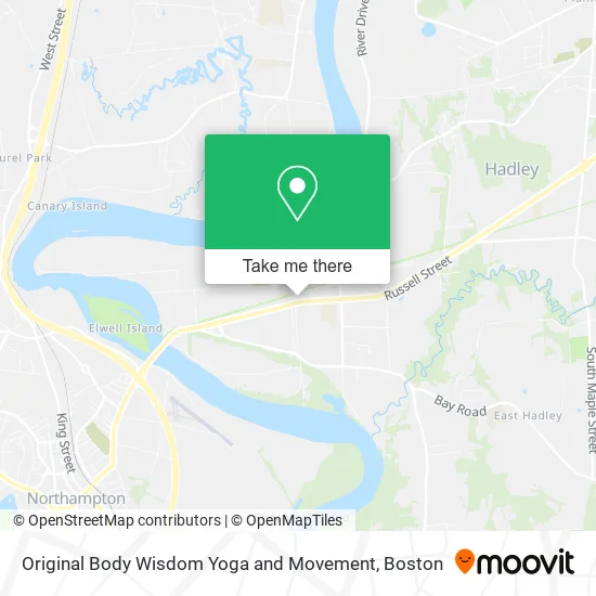 Mapa de Original Body Wisdom Yoga and Movement