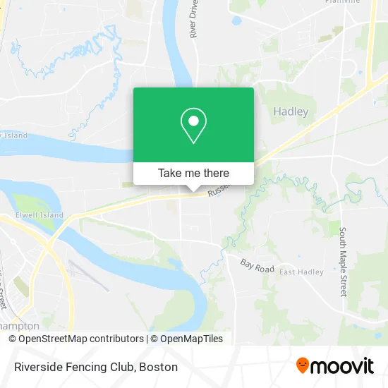 Riverside Fencing Club map