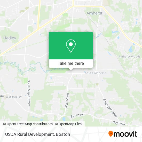 USDA Rural Development map