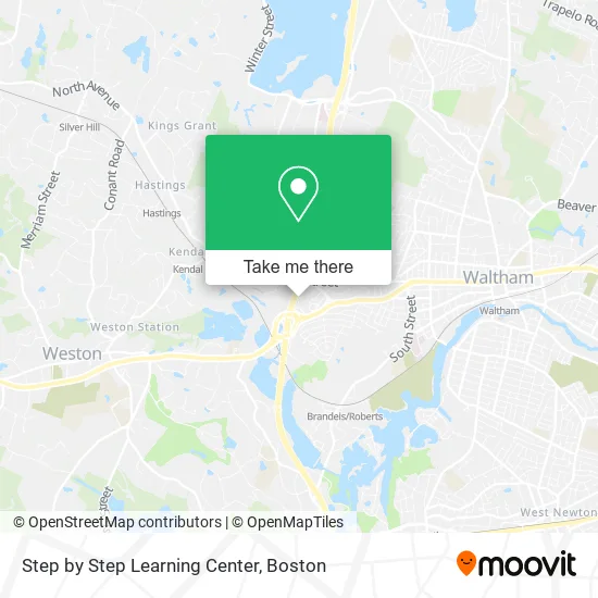 Mapa de Step by Step Learning Center