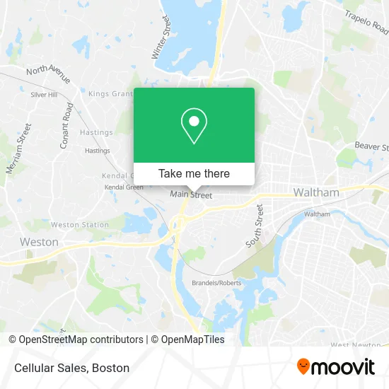 Cellular Sales map
