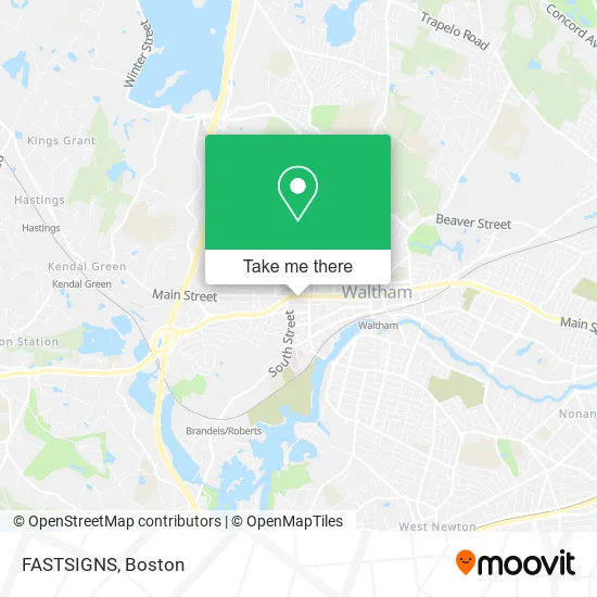 FASTSIGNS map