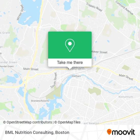 BML Nutrition Consulting map