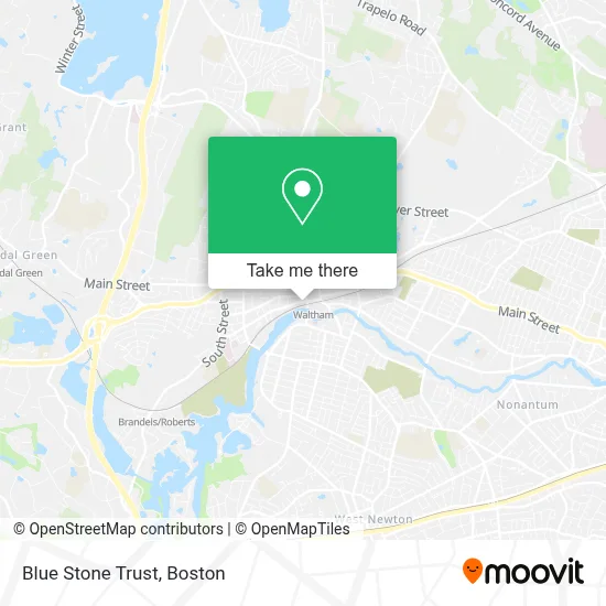 Blue Stone Trust map