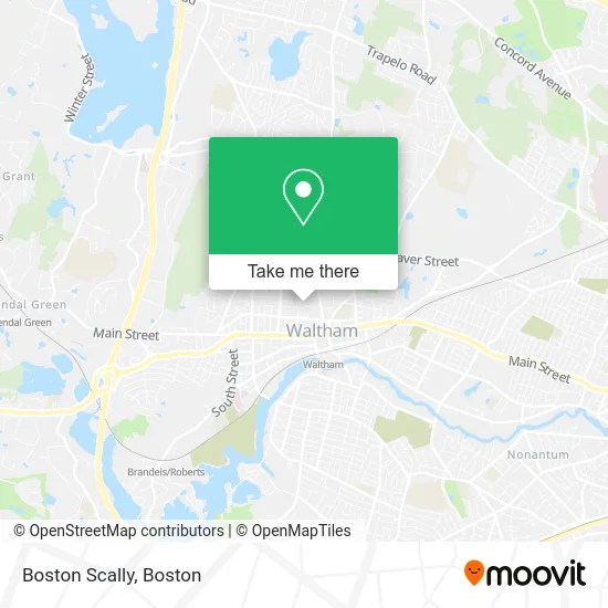 Boston Scally map