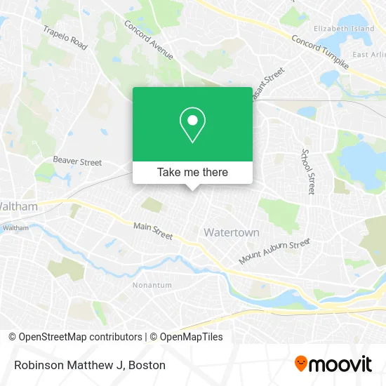 Robinson Matthew J map