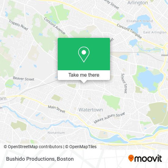 Mapa de Bushido Productions