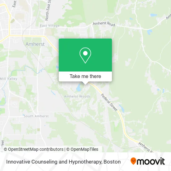 Innovative Counseling and Hypnotherapy map