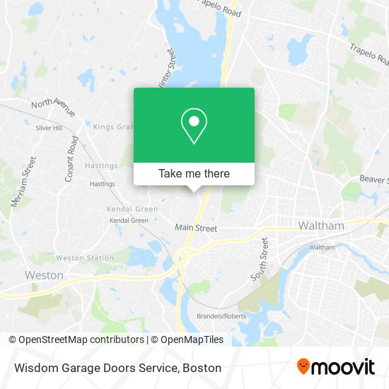 Mapa de Wisdom Garage Doors Service