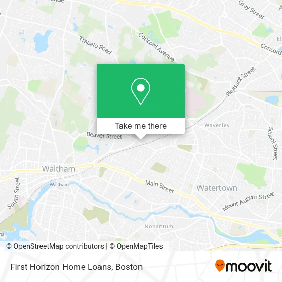 First Horizon Home Loans map