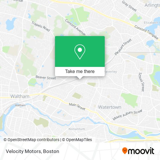 Velocity Motors map