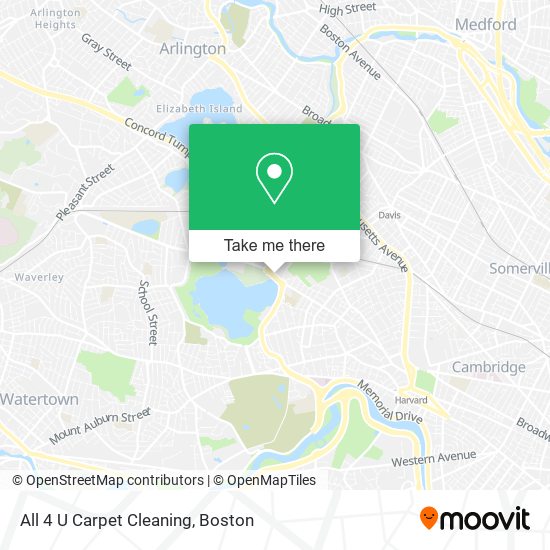 All 4 U Carpet Cleaning map