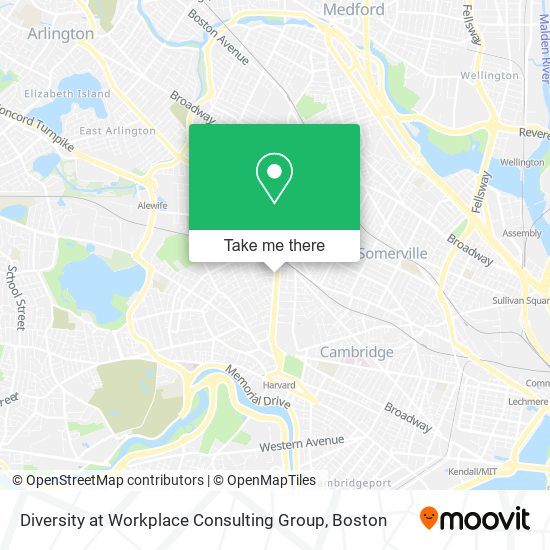 Diversity at Workplace Consulting Group map