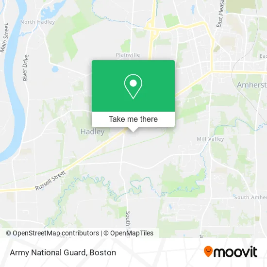 Army National Guard map