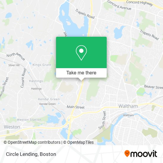 Circle Lending map